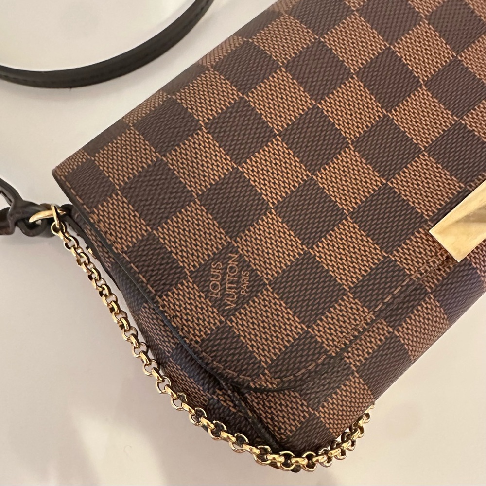 LOUIS VUITTON
Damier Ebene Coated Canvas Shoulder Bag - Picture 3 of 10